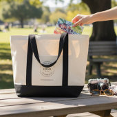 Benutzerdefinierte Website für Firmenlogo Tragetasche