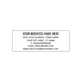 Benutzerdefinierte Website Telefon E-Mail-Adresse Permastempel (Design)