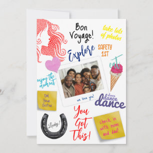 Benutzerdefinierte weibliche Silhouette im Herzen Karte