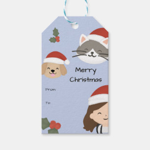 Benutzerdefinierte Weihnachts-Tierarzt-Freunde Geschenkanhänger