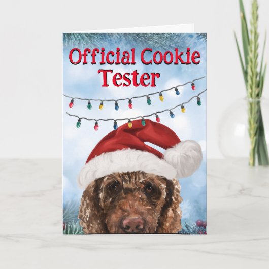 Benutzerdefinierte Weihnachtskarte aus Ihrem Schok Dankeskarte (Vorderseite)