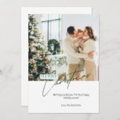 Benutzerdefinierte Weihnachtskarte Einladung (Vorne/Hinten)