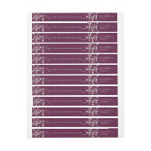 Benutzerdefinierte Weihnachtslichtadresse (Bogen)