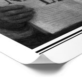 Benutzerdefinierte Weihnachtszeitungsdekoration, L Poster (Ecke)