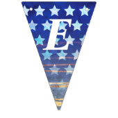 Benutzerdefinierte Welcome Zuhause Stars Bunting Wimpelkette (Dritte Fahne)