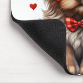 Benutzerdefinierte Welpenliebe Mousepad (Ecke)