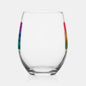 Benutzerdefinierte Werbevorlage Logo hochladen Weinglas Ohne Stiel (Links)