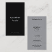 Benutzerdefinierte Werbezeitgestaltung Moderne Ele Visitenkarte (Vorne/Hinten)
