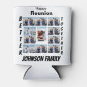 Benutzerdefinierte Wiedersehen 11-FotoCollage Dosenkühler (Vorderseite)