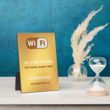 Benutzerdefinierte WiFi-Netzwerk-Passwort-Info in
