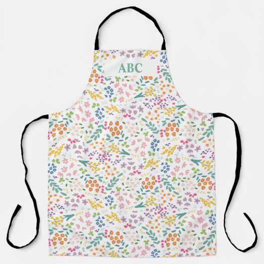 Benutzerdefinierte Wildblume Schürze (Vorderseite)