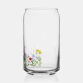 Benutzerdefinierte Wildblumen Edelstahl Kaffeether Dosenglas (Links)