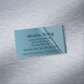 Benutzerdefinierte Windows-Tinting-Wartung Magnetische Visitenkarte (Beispiel)