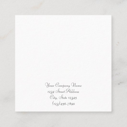 Benutzerdefinierte Winter Holiday Geschenkkarte fü Terminkarte (Rückseite)