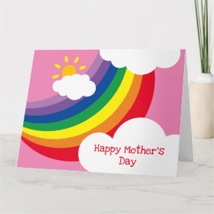 Benutzerdefinierte Wolken, Sonnenschein und Regenb Karte