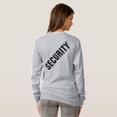 Benutzerdefinierte Womens doppelseitige Designsich T-Shirt (Schwarz voll)