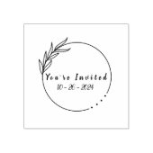 Benutzerdefinierte Wood-Briefmarke für Veranstaltu Gummistempel (Prägung)