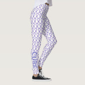 Benutzerdefinierte Wörter der Lavender Awareness R Leggings (Rechts)