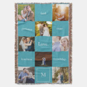 Benutzerdefinierte Wörter Fotos Bedeutungsvolles G Decke (Vorderseite Vertikal)