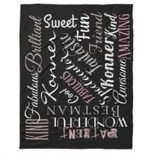 Benutzerdefinierte Wörter Personalisierte positive