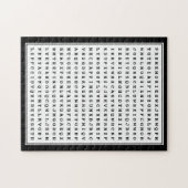 Benutzerdefinierte Wortsuche mit 12 Wörtern Puzzle (Horizontal)