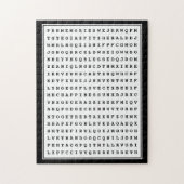 Benutzerdefinierte Wortsuche mit 12 Wörtern Puzzle (Vertikal)