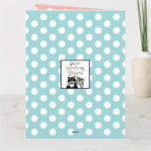 Benutzerdefinierte Wurst Hunde Dackel Valentinstag Karte (Rückseite)