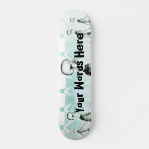 Benutzerdefinierte X-Ray Skelette Nachmittagsspazi Skateboard