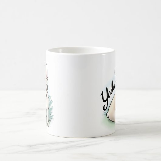 Benutzerdefinierte "Yoda"-Tasse Kaffeetasse (Mittel)