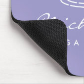 Benutzerdefinierte Yoga-Studio-Mausmatte mit weiße Mousepad (Ecke)