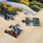 Benutzerdefinierte Yosemite Tunnel View Winter Van Puzzle (Seite)