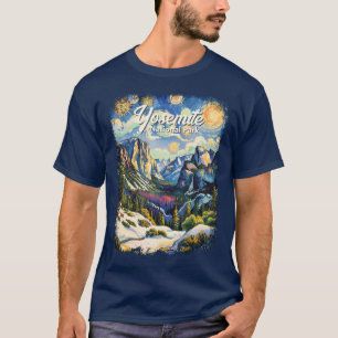 Benutzerdefinierte Yosemite Tunnel View Winter Van T-Shirt