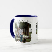 Benutzerdefinierte "You & Me, Always"-Foto-Tasse Tasse (Vorderseite Links)