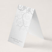 Benutzerdefinierte Zeltfalten-DIY-Lochlochmesser f Visitenkarten (Rückseite)