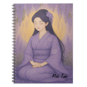 Benutzerdefinierte Zen-Yoga-Meditations-Mindfulnes Notizblock