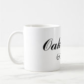 Benutzerdefinierte Zip-Code-Tasse Kaffeetasse (Links)