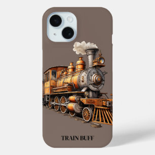 Benutzerdefinierte Zugmaschine Vintage-Eisenbahn i Case-Mate iPhone Hülle