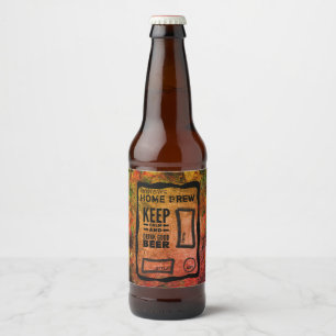 Benutzerdefinierte Zuhause Brew Beer Flaschen Labe Bierflaschenetikett