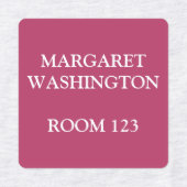 Benutzerdefinierte Zuhause in Wohnräumen rosa Eise Etiketten (Design 2)