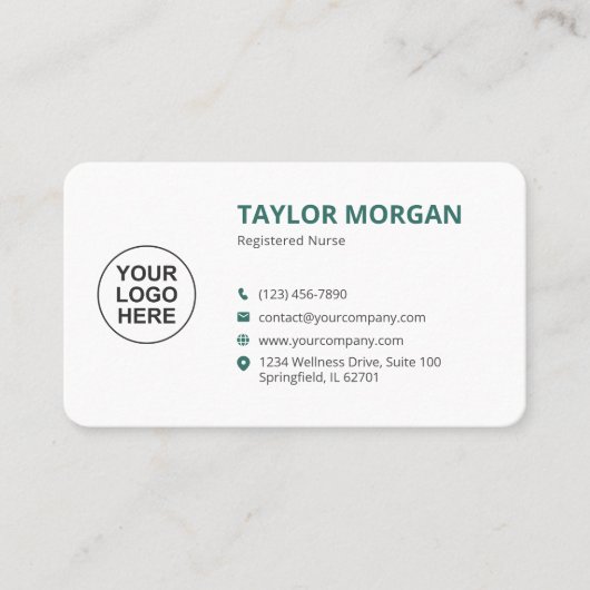 Benutzerdefinierte Zuhause-Krankenversicherungs-/B Visitenkarte (Vorderseite)