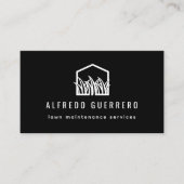 Benutzerdefinierte Zuhause-Rasenpflege Grödner Lan Visitenkarte (Vorderseite)