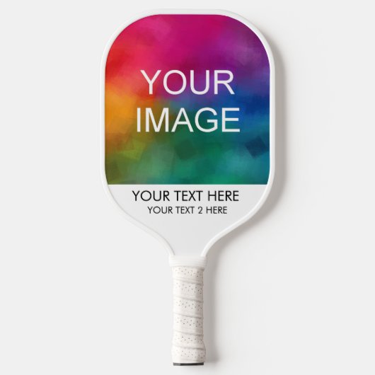 Benutzerdefinierte zwei Seiten Hinzufügen des Foto Pickleball Schläger (Vorderseite)