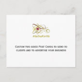 Benutzerdefinierte, zweiseitige Postkarten (Vorderseite)