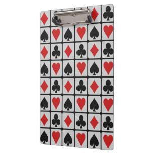 Benutzerdefinierte Zwischenablage des Kartenspiele Klemmbrett