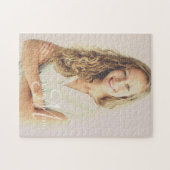 benutzerdefinierten Abschluss für Skriptmonogramm- Puzzle (Horizontal)