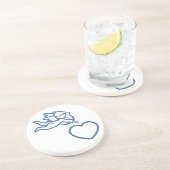 benutzerdefinierten Untersetzer Cupid Strikes (Seite)