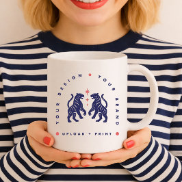 Benutzerdefinierter 0,6l Jumbo-Becher | Ihr Design Jumbo-Tasse