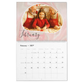 Benutzerdefinierter 12-Monats-Fotokalender – Gesch Kalender (Feb 2027)
