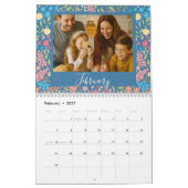 Benutzerdefinierter 12-Monats-Fotokalender – Gesch Kalender (Feb 2027)