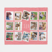 Benutzerdefinierter 14-Fotomaterial mit benutzerde Fleecedecke (Vorderseite (Horizontal))